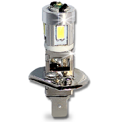 Лампа светодиодная противотуманная H1 / H3-4-5630 + 3W Osram